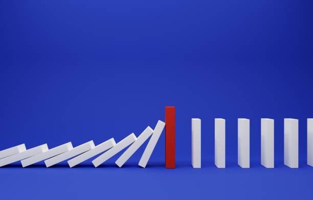 istock Cute and simple domino 3D images 1386229558