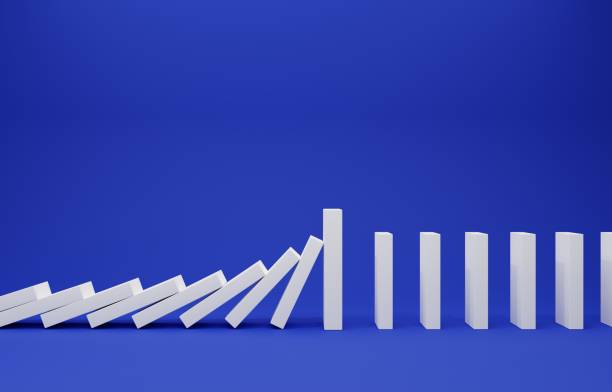 istock Cute and simple domino 3D images 1386229892