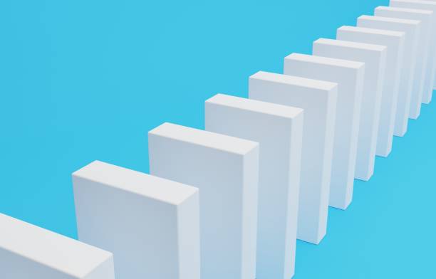 istock Cute and simple domino 3D images 1386230454