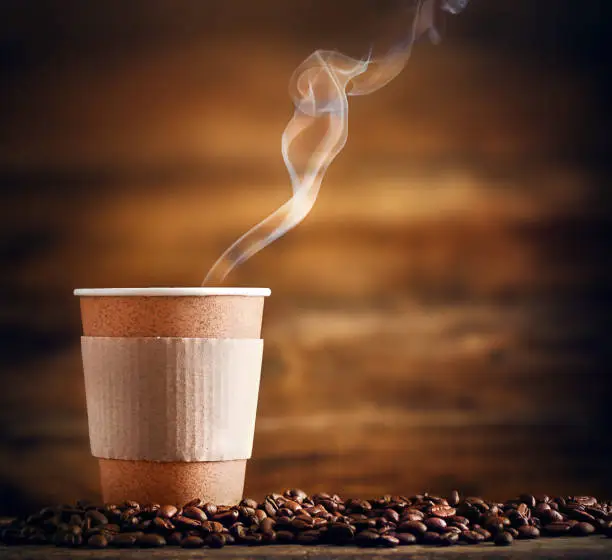 Photo of a cup of hot coffee for you