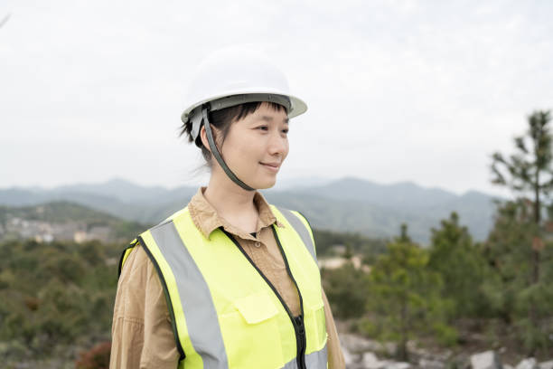 istock A confident Asian woman engineer 1386237005