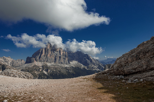 Mountain View of the Italian Dolomites