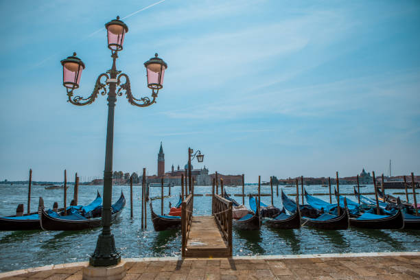 istock View of Venice gondolas in Italy 1386257651