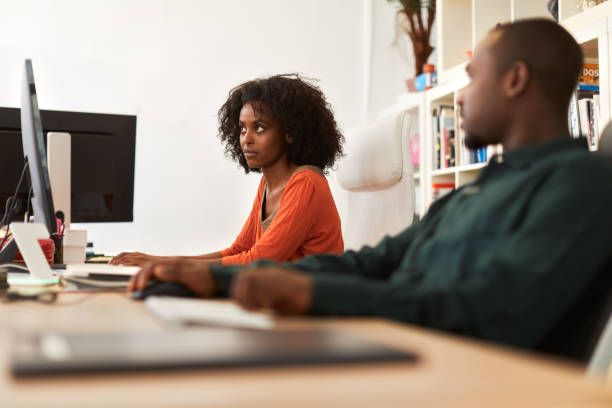 istock Small business startup one-on-one meeting. 1386261840