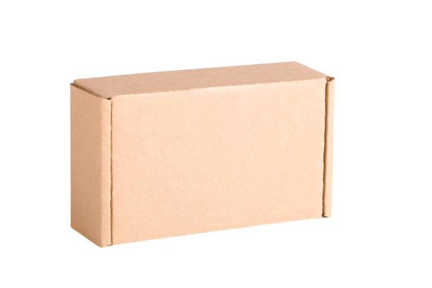 istock cardboard box with ribbon and leaves on a white background 1386274328