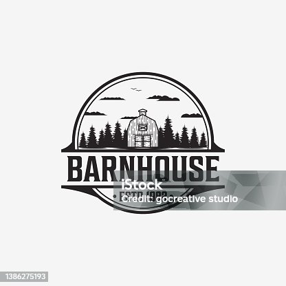 Free Clipart: Cow and barn | johnny_automatic