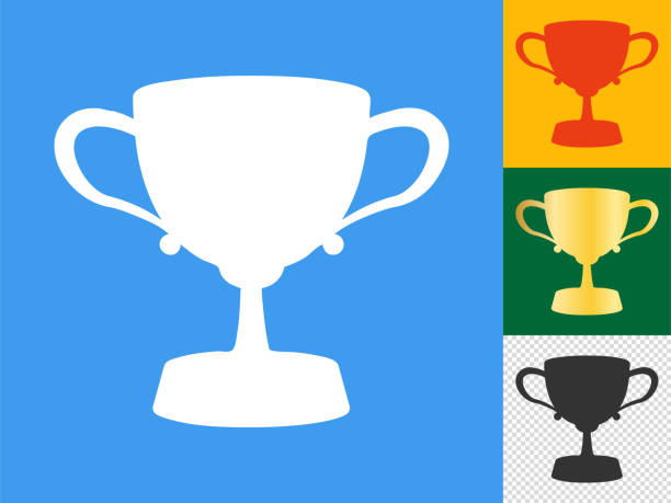 Icon Trophy Vector illustration in HD very easy to make edits. tournament of roses stock illustrations