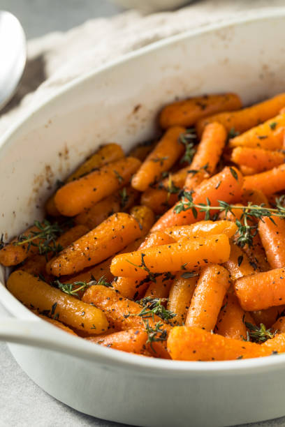 istock Homemade Roasted Baby Carrots 1386279846