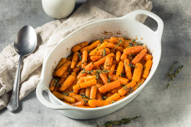 istock Homemade Roasted Baby Carrots 1386279858