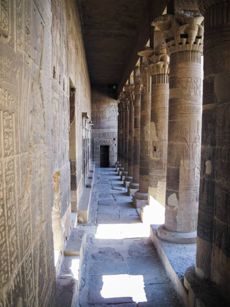 istock Colonnade at Temple of Philae in Aswan, Egypt 1386285178