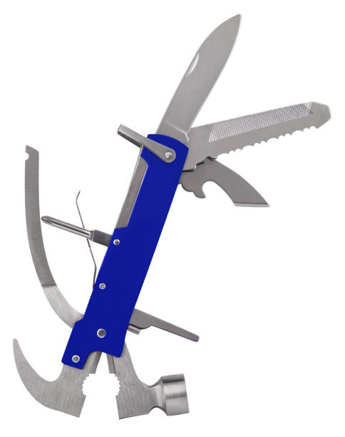 istock multifunctional knife multitool in the open state, on a white background in isolation 1386299871