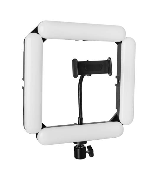 istock selfie ring lamp, isolated on white background 1386299965