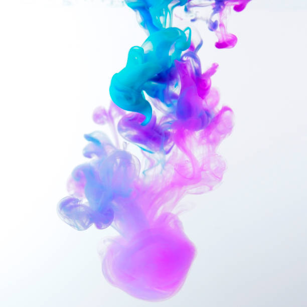istock photo of paint falling into the water 1386314168