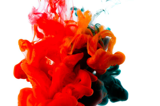 istock photo of paint falling into the water 1386314266