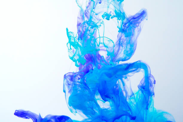 istock photo of paint falling into the water 1386314276