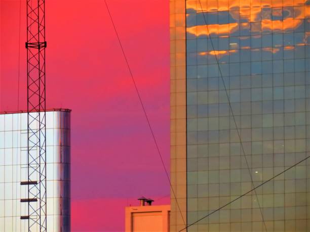 istock Skyscraper - glass building .Corporate Buildings. 1386328229
