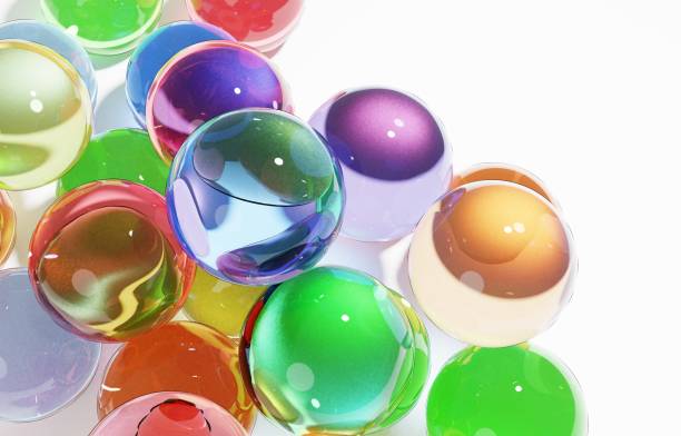 istock 3D image of simple and cute marbles 1386350705