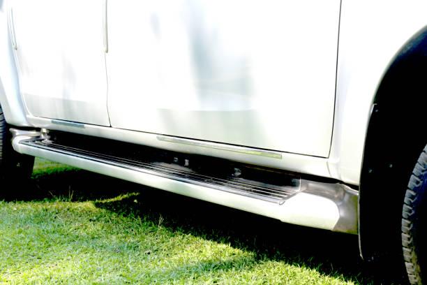 istock Pedal for getting into the car 1386370946
