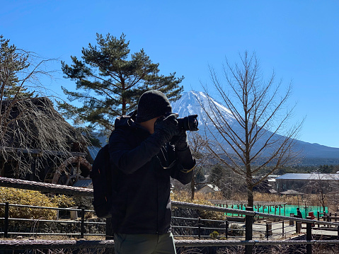 Travel photographer in Japan