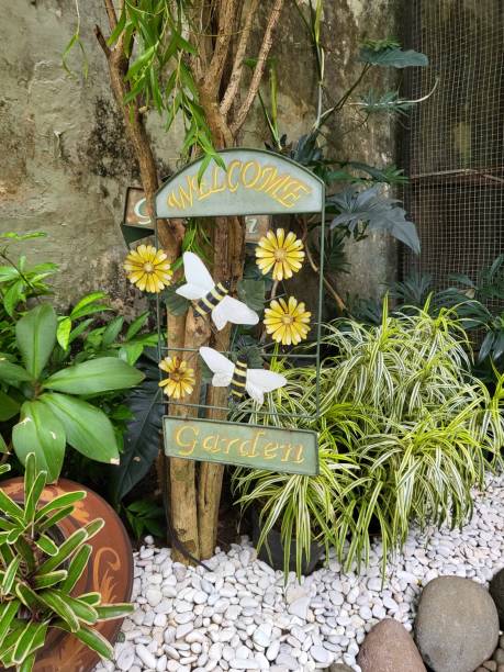 istock A small garden in the yard 1386382429