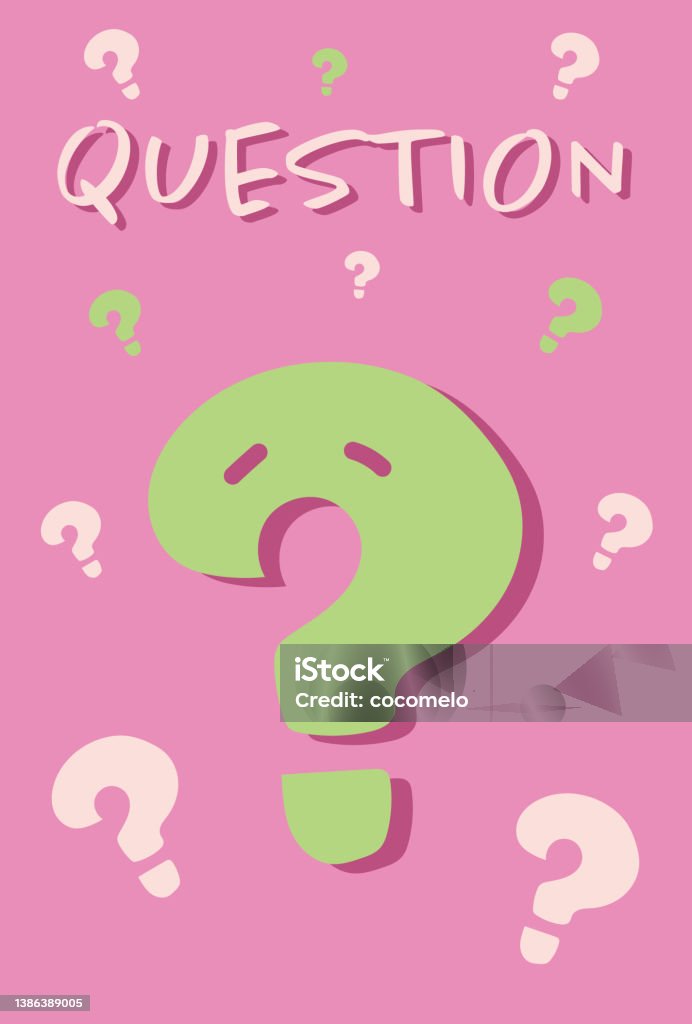 Question Label Drawing Questions Marks Hand Drawing Stock Illustration - Download Image Now ...