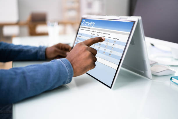 istock Online Survey Poll And Digital Research Form 1386403443