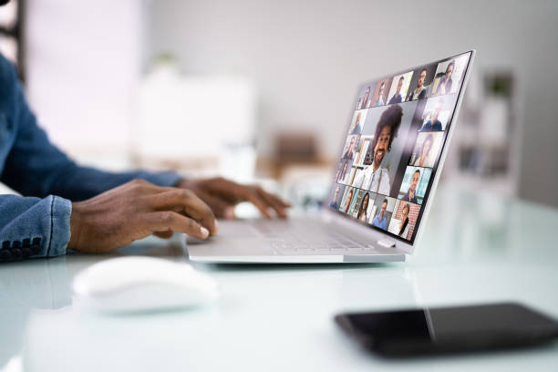 istock Online Video Conference Business Meeting Call 1386403457