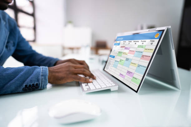 istock Appointment Schedule Planner And Date Calendar 1386403491
