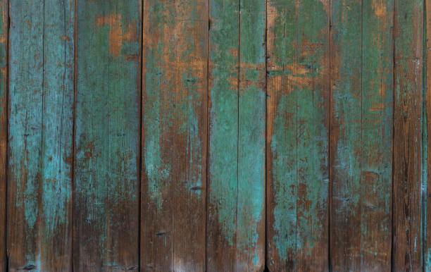 istock Old and grunge wood panels used as background 1386452764