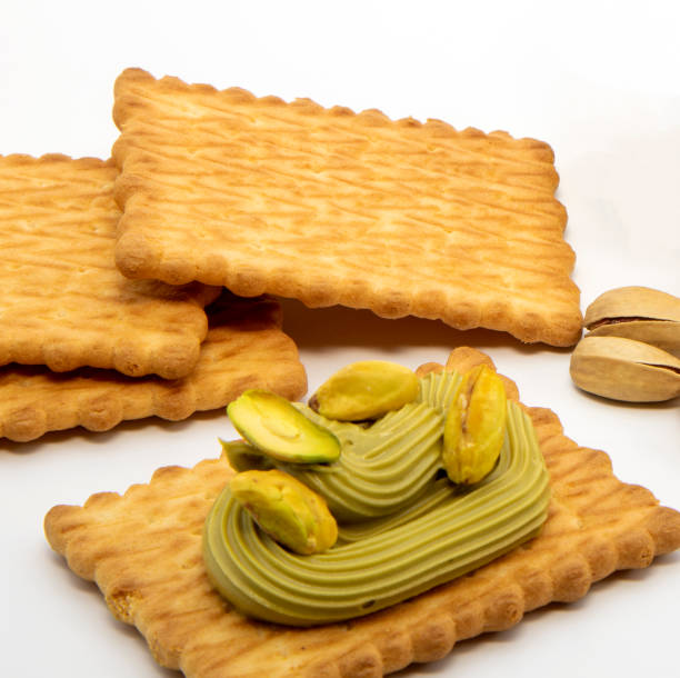 biscuits with pistachio butter