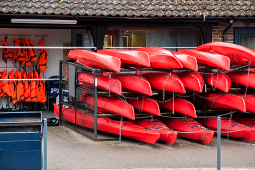 Storage of kayaks
