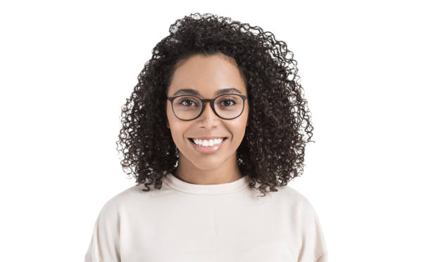 istock Young woman close-up studio portrait 1386479602