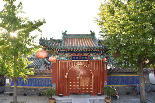 Chinese Buddhist Temples in Beijing, China