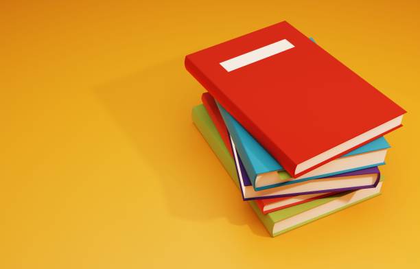 istock 3D images of simple stacked books 1386481475