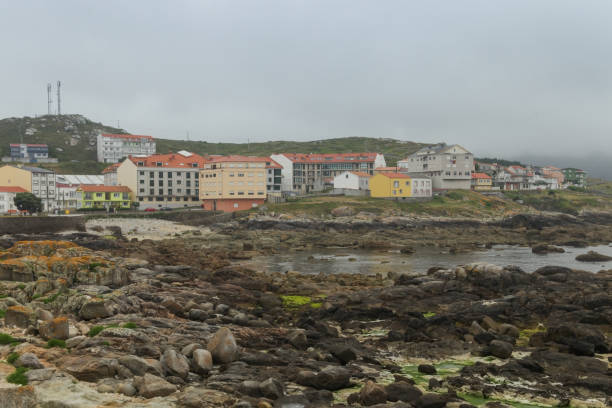 Muxia. Costa da Morte - part of the coast of Galicia (Spain) in the northwest of the Iberian Peninsula. It takes its name from the difficult seafaring conditions and associated shipwrecks and deaths.