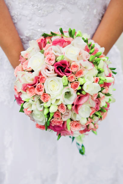 Bridal bouquet stock photo