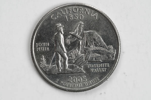 istock California US Quarter Dollar Coin 1386483953