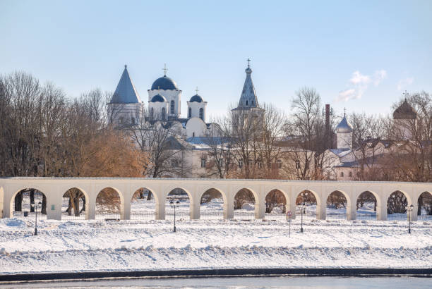 Novgorod Veliky, Russia stock photo