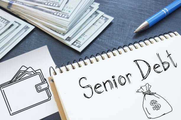 istock Senior debt is shown on the business photo using the text 1386506719