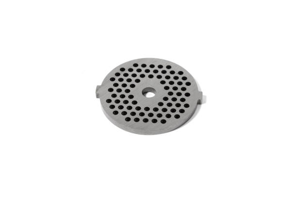 istock Metal mesh for electric meat grinders. 1386512768