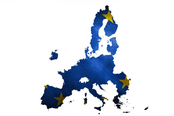istock The outline of the European Union 1386522224