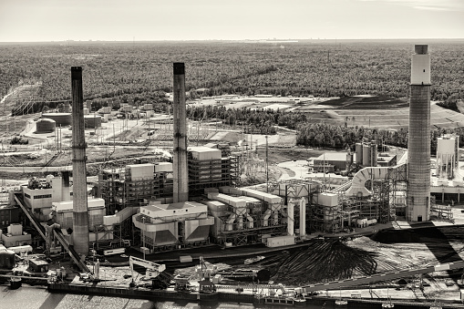 The Gulf Clean Energy Center, formerly the Crist Power Plant located just outside of Pensacola, Florida; This original coal plant was fully converted to natural gas in 2020 generating over 1100 megawatts of energy.