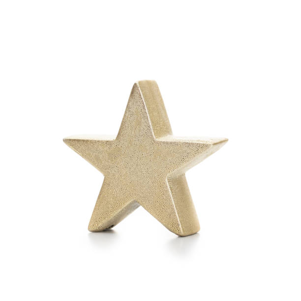 istock Christmas star isolated on a white background. 1386527912