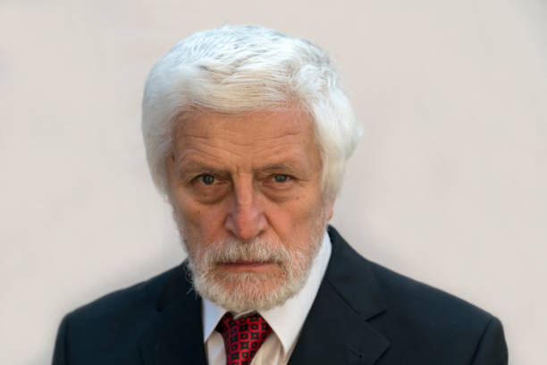 istock Portrait of senior men 1386530265