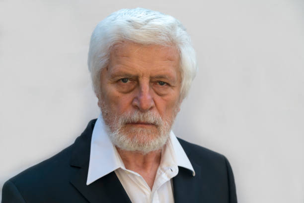 istock Portrait of senior men 1386530267