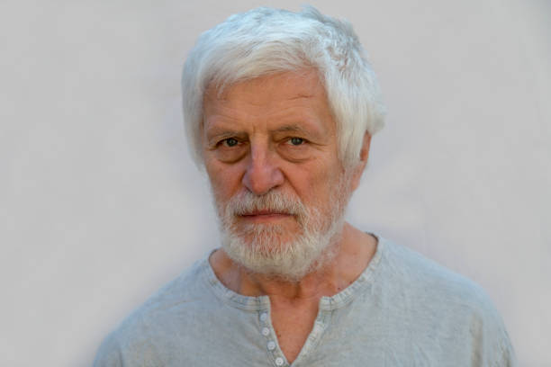 istock Portrait of senior men 1386530278