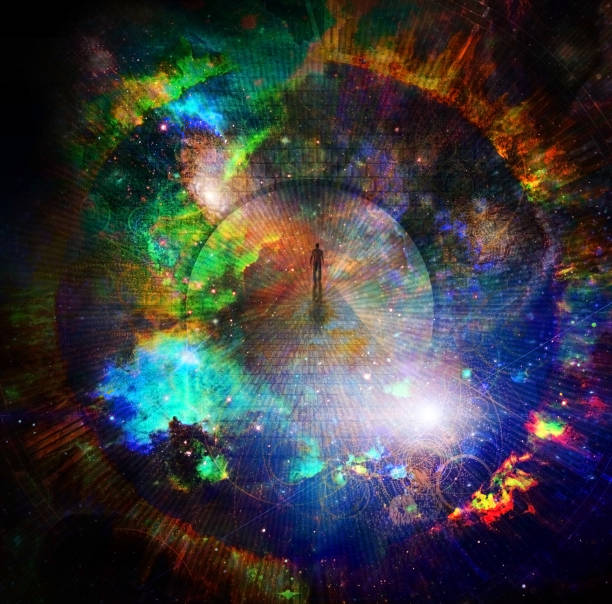 istock The way to Eternity. Spiritual composition 1386530417