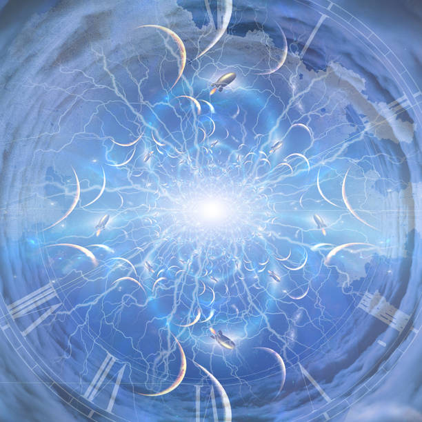 istock Surreal tunnel in eternal space 1386530451