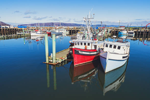 istock Fishing Town Wharf 1386531354