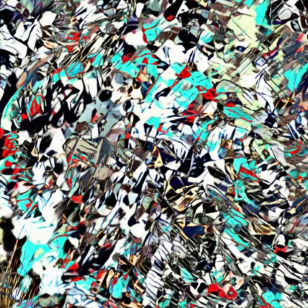 istock Abstract painting. Brush strokes 1386532262